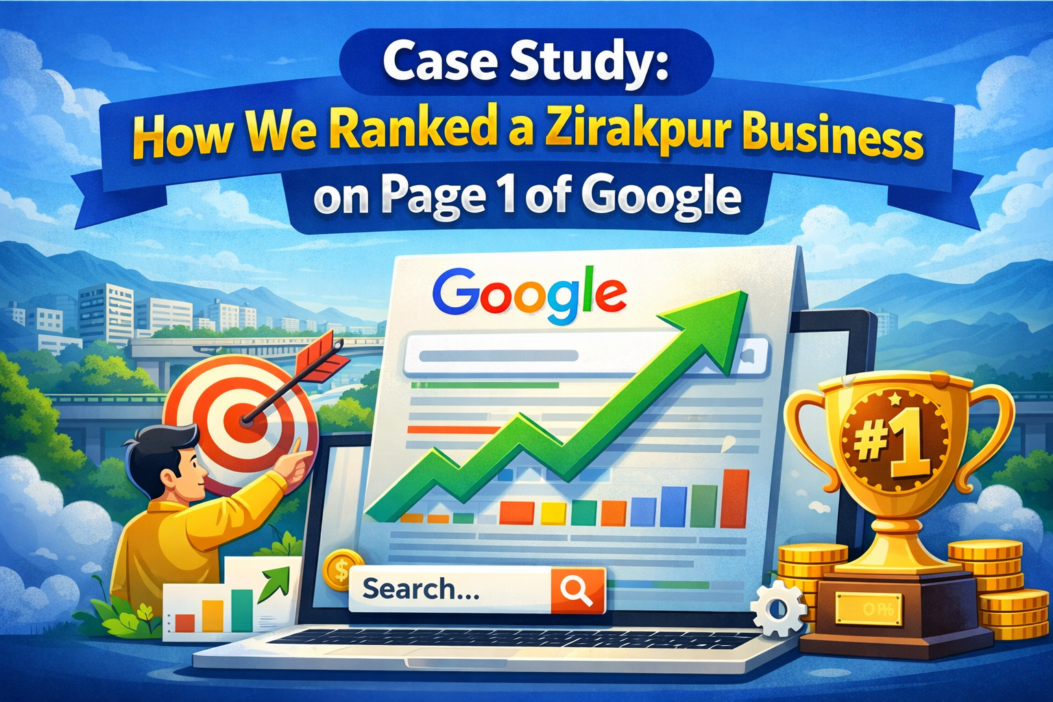 Case Study: How We Ranked a Zirakpur Business on Page 1 of Google