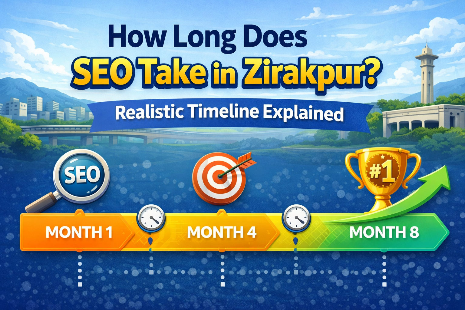 How Long Does SEO Take in Zirakpur? Realistic Timeline Explained